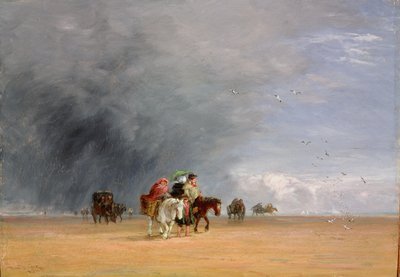 Crossing the Sands by David Cox