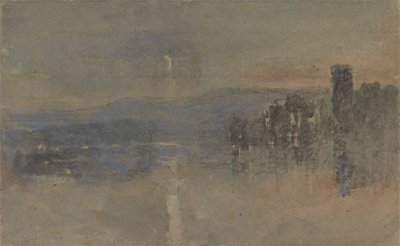 Moonlight Landscape by David Cox
