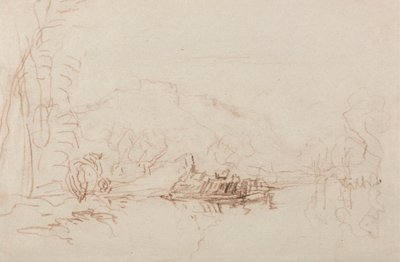River Scene by David Cox