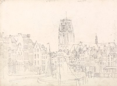 Rotterdam: The Church of St. Lawrence by David Cox