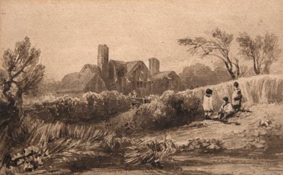 Selly Hill Farm by David Cox