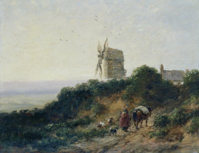 The Road to the Mill by David Cox