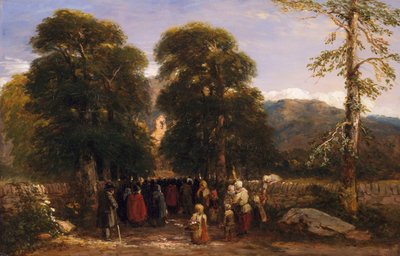 The Welsh Funeral by David Cox