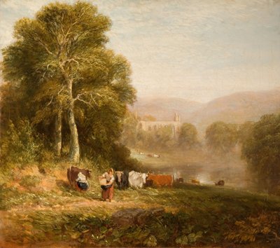 Bolton Abbey, 1844 by David Cox the elder