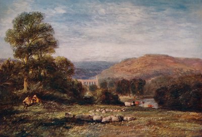 Bolton Abbey by David Cox the elder