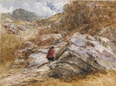 Mountain Pass at Bettws-y-Coed by David Cox the elder
