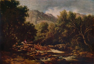 On the Lledr, c1844 by David Cox the elder