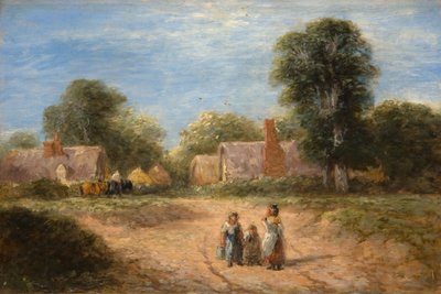The Farmstead by David Cox the elder