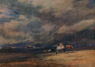 The Night Train by David Cox the elder