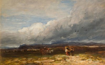 The Peat Gatherers by David Cox the elder