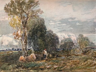 The Woodcutter, 1858 by David Cox the elder