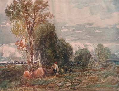 The Woodcutter by David Cox the elder