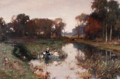 The Boating Party, 1894 by David Farquharson