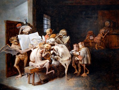 The Music Lesson by David III Ryckaert
