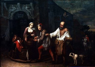 The Mussel Vendor by David III Ryckaert