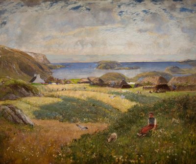 Crofts on the Island of Lewis by David Murray