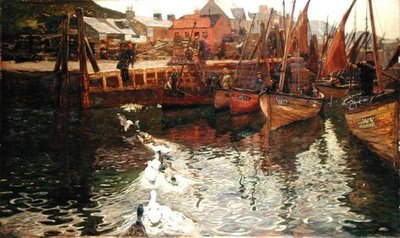 Tarbert Harbour by David Murray