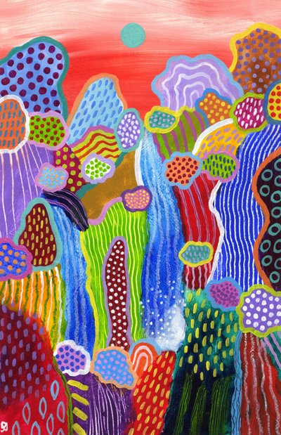 Floating World 10, 2023 by David Newton