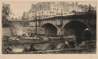 The New Bridge by David Octavius Hill