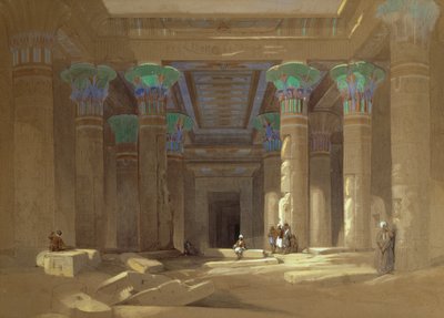 Temple of Philae, Egypt by David Roberts