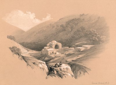 The Fountain of Job, 1855 by David Roberts