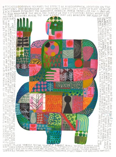 Psycogeography, 2023 by David Shillinglaw