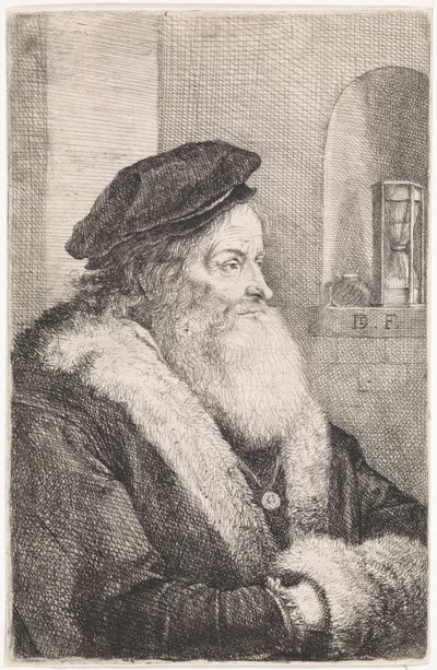 Old Man with Beard by David Teniers (II)