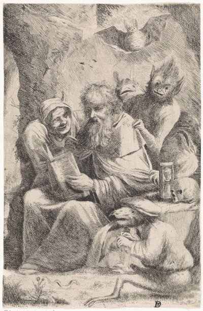 Temptation of St. Anthony by David Teniers (II)