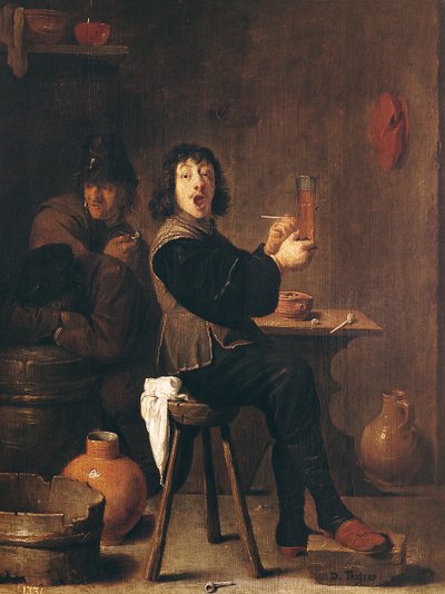 The Happy Soldier by David Teniers the Younger