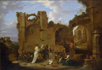 The Temptation of Saint Anthony by David Teniers the Younger