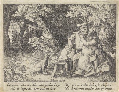 Couple Surprised by Death by David Vinckboons (I)
