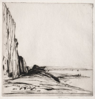 Appin Rocks by David Young Cameron