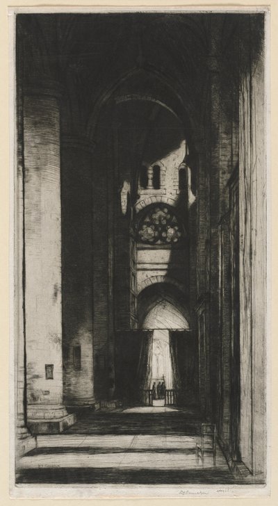 Tewksbury Abbey by David Young Cameron