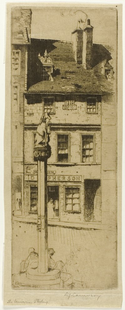 The Unicorn, Stirling by David Young Cameron