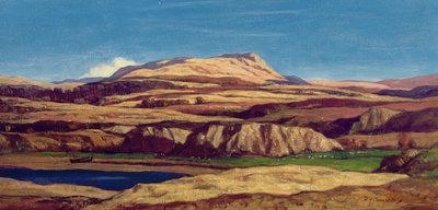 The Uplands of Lorne by David Young Cameron