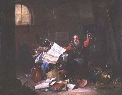 The Alchemist by David the Elder Teniers