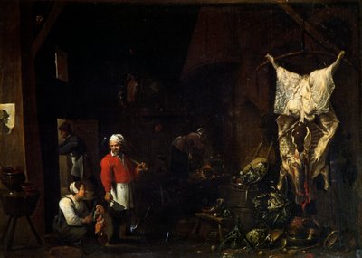 The Butcher by David Teniers the Younger