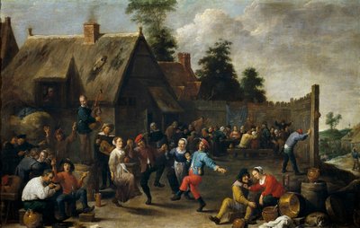 Village Festival and Feast by David the Younger Teniers