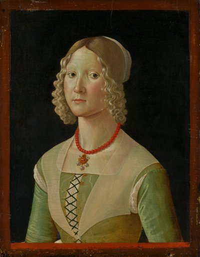 Selvaggia Sassetti Born 1470, ca. 1487-88 by Davide Ghirlandaio