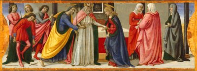 The Marriage of the Virgin by Davide Ghirlandaio