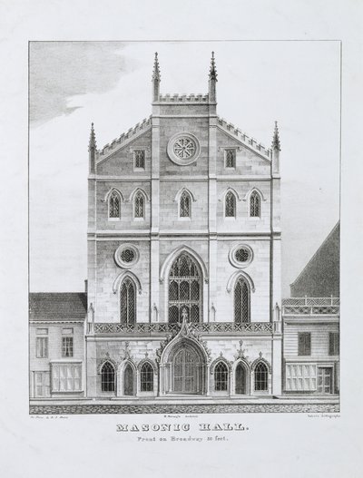 Masonic Hall by Davis Andrew Jackson