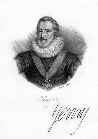 Henry IV of France by Delpech