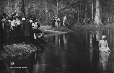 A Southern Baptism, Aiken by Detroit Publishing Co.