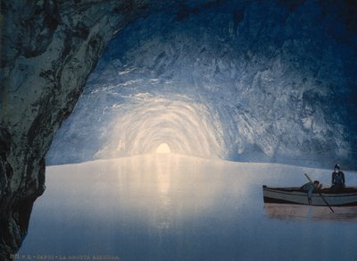 Blue grotto, Capri Island by Detroit Publishing Co.