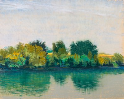 Quiet River, 2017 by Diana Jahns