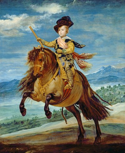 Prince Balthasar Carlos on Horseback by Diego Velázquez