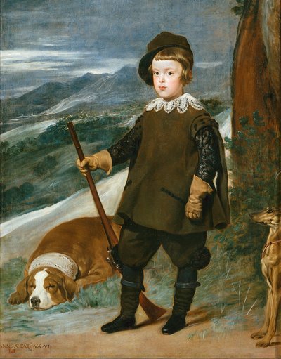 Prince Balthasar Charles as a Hunter by Diego Velázquez