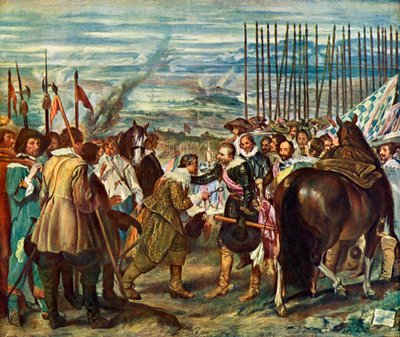 Surrender of Breda, 1634-1635 by Diego Velázquez