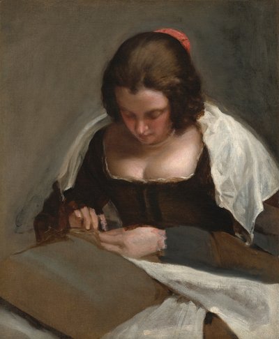 The Needlewoman by Diego Velázquez