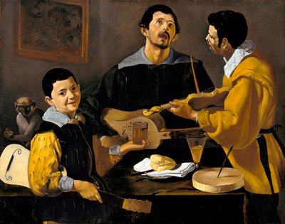 The Three Musicians by Diego Velázquez